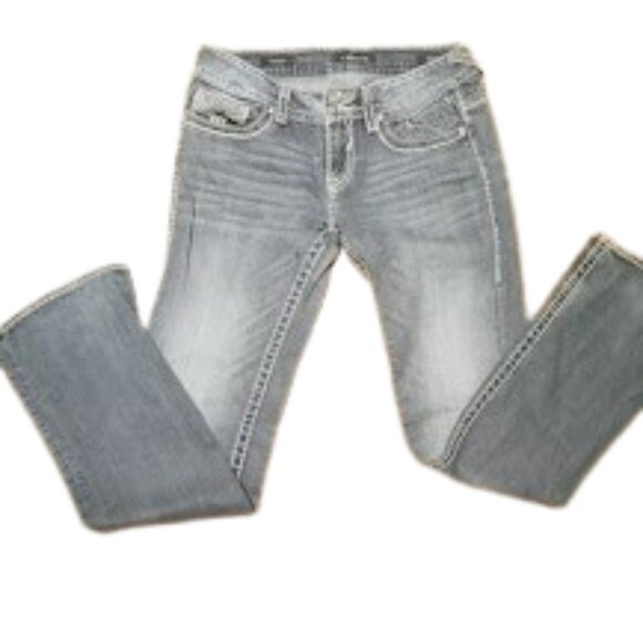 Y2K CHELSEA BOOT CUT JEANS BY VIGOSS - Picture 5 of 15